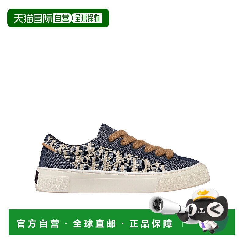 香港直邮Dior 圆头低帮休闲鞋 3SN303ZFK运动鞋男鞋板鞋迪奥