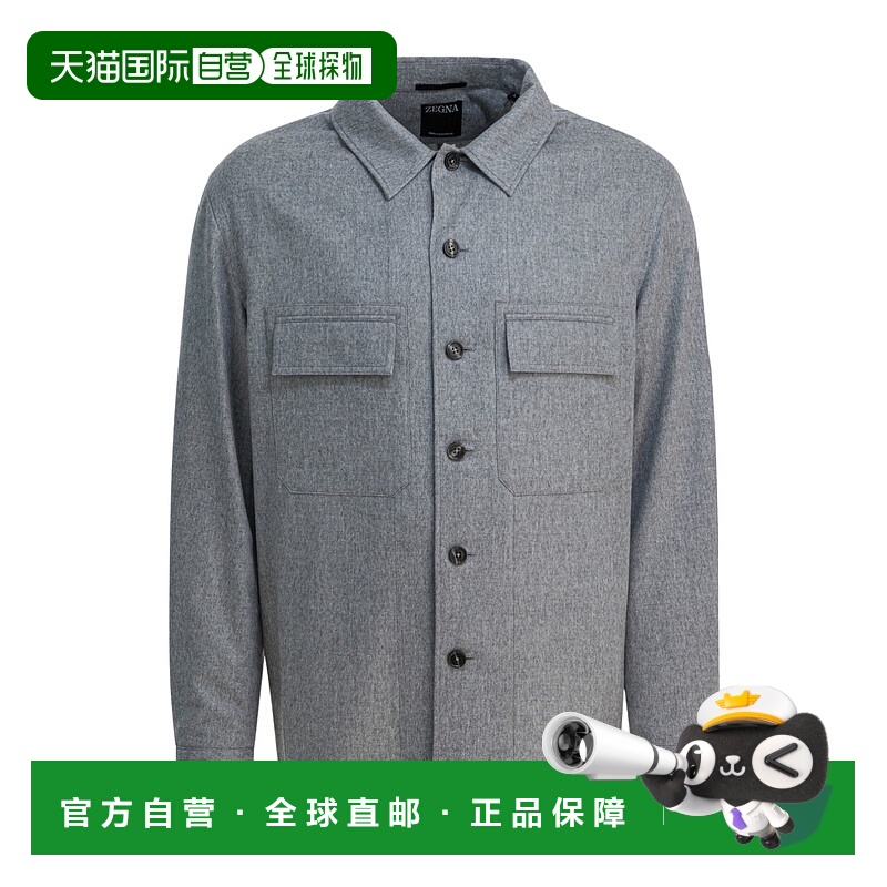 香港直邮Zegna 长袖休闲夹克 UGV46A2SOT6B杰尼亚男装