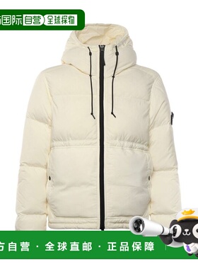 1h可退 香港直邮Stone Island 石头岛 男士 抽绳连帽羽绒夹克 K2S