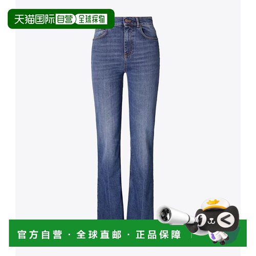 欧洲直邮TORY BURCH 女士牛仔裤 181430417 SS2026 蓝色 BOOTCUT