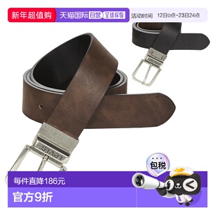 欧洲直邮Levi’s李维斯男 REVERSIBLE CORE皮带腰带真皮