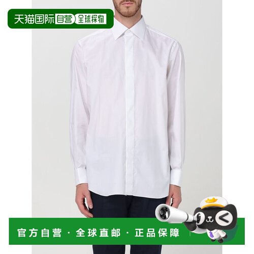 1h可退 香港直邮BRIONI 男士衬衫 RCX00LOA04Q9000 CO 白色 Camic
