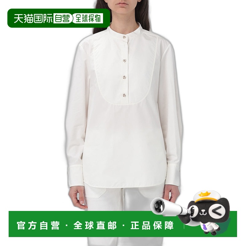1h可退 香港直邮Chloe 蔻依 女士 翻领长袖衬衫 C24SHT16141