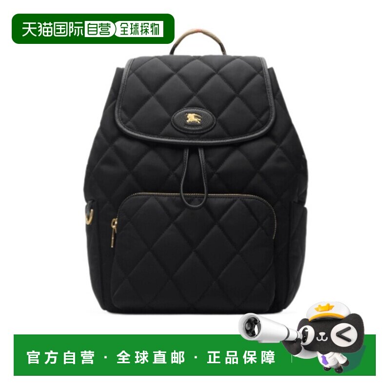 香港直邮BURBERRY/博柏利 女士 Horseshoe 双肩包 25FW