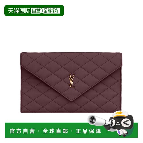 1h可退 香港直邮Saint Laurent 徽标手拿包 8695331EL07信封包