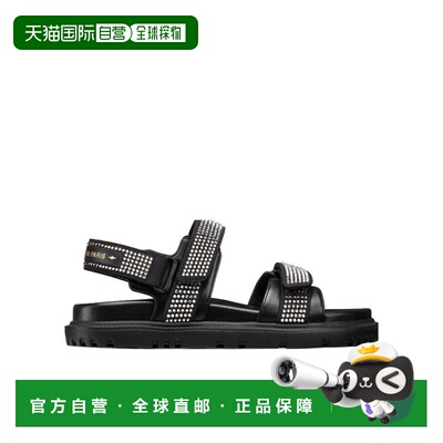 香港直邮Dior DIORACT 魔术扣露趾凉鞋 KCQ567NPT