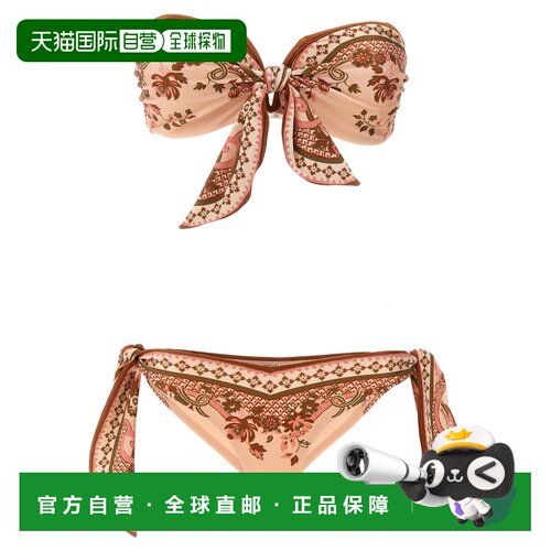 香港直邮ZIMMERMANN 女士泳装 3064WSS261PPSFL A【付后1h可退】