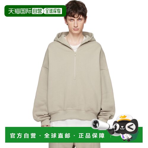 1h可退 香港直邮essentials fear of god 男士 灰色 Property Lou