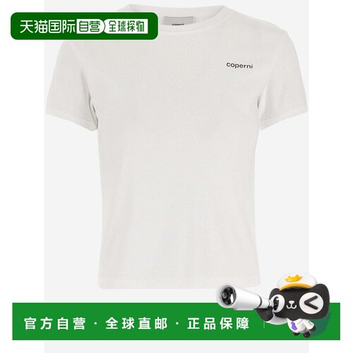 COPERNI 女士T恤 COPJS07F5012WHTBLK 【付后1h可退】
