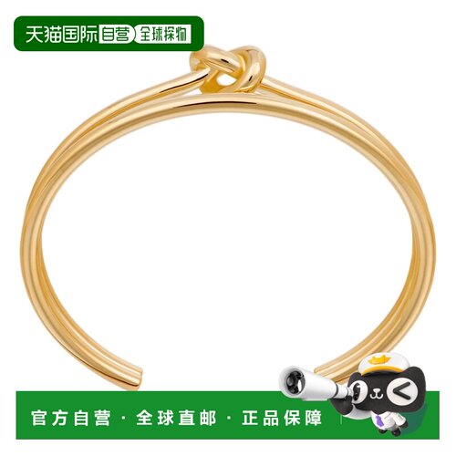 欧洲直邮自营CELINE思琳 Double Knot女士金色黄铜【付后1h可退】