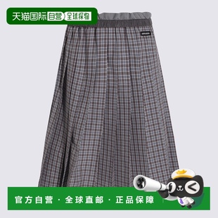 女士 miu 半身裙缪缪 欧洲直邮miu 1h可退