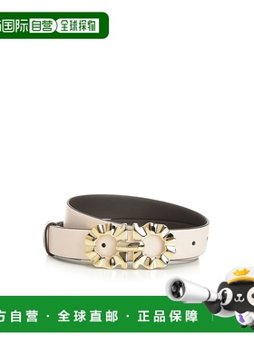 香港直邮Salvatore Ferragamo 花形双面可调节腰带 230424