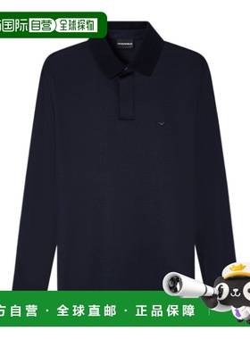 1h可退 香港直邮Emporio Armani 长袖Polo衫 EM004590AF10017