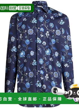 1h可退 香港直邮Etro 艾特罗 男士 ROMA W/8 CM 领衬衫 MRIB0025A