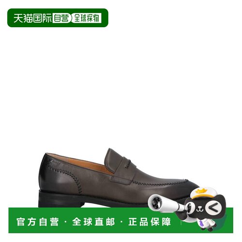 1h可退 香港直邮Bally 巴利 男士 乐福鞋 grey灰色 舒适时尚男鞋