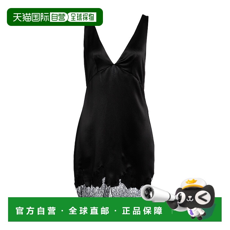 1h可退 香港直邮Saint Laurent 圣罗兰 女士 短款连衣裙