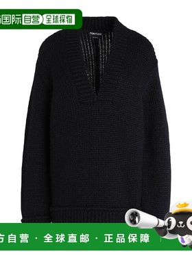 香港直邮Tom Ford 汤姆 福特 女士 毛衣 black黑色 舒适时尚