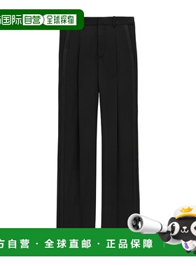 香港直邮Saint Laurent 腰带环休闲裤 821988Y512W直筒裤