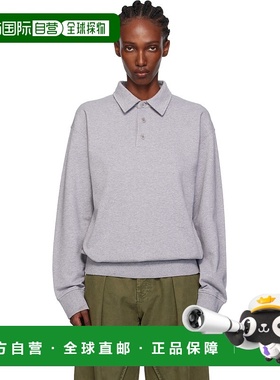 1h可退 香港直邮J.W. Anderson 女士 灰色 Rugby Polo 衫 JO0287P