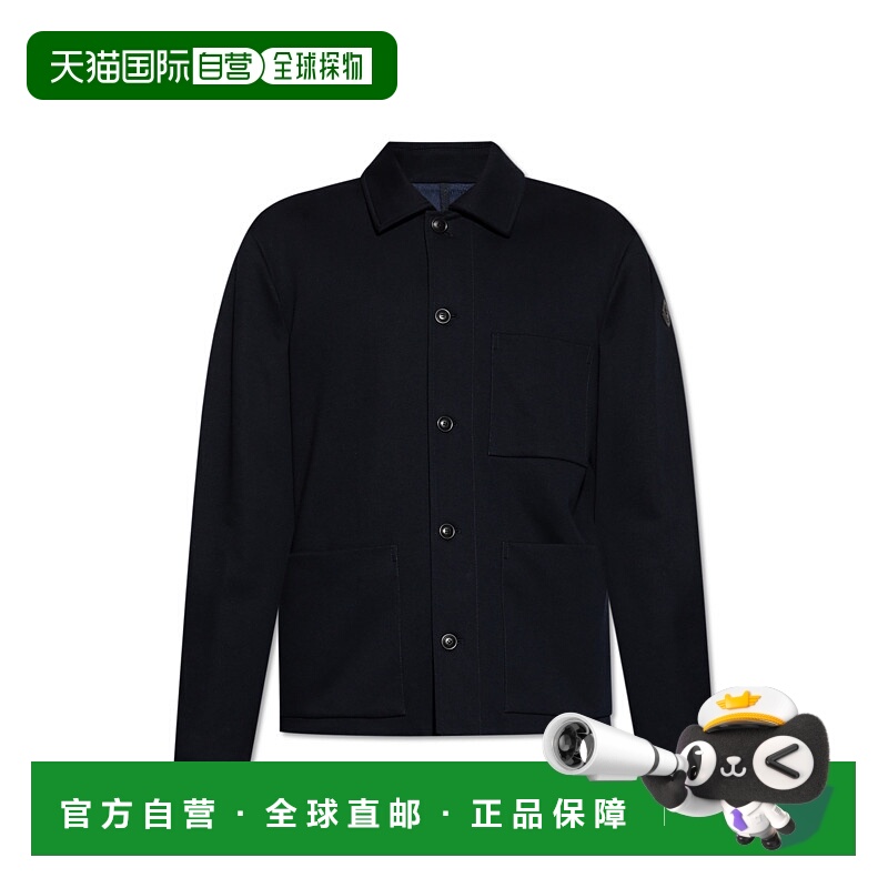 1h可退 香港直邮Moncler 盟可睐 男士 Cabalian 紐扣襯衫夾克 K20