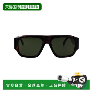 1h可退 香港直邮Fendi 芬迪 男士 FENDI 斜线太阳镜 FE40198I52N