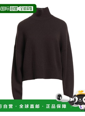 香港直邮THEORY 希尔瑞 女士 高领上衣 brown棕色 舒适时尚