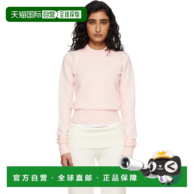 香港直邮SKIMS 女士 粉色 Sweater Knits Ribbed Long Sleeve Fit