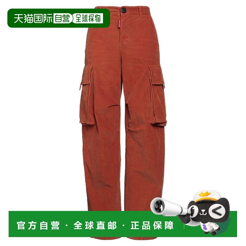 1h可退 香港直邮Dsquared2 二次方 女士 休闲长裤 orange橙色 舒,女装/女士精品,休闲裤,淘宝优惠券,粉丝福利购,淘宝优惠卷