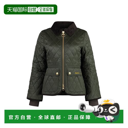 香港直邮Barbour 女士夹克 LQU1765SG71 CO 黑色 Military green