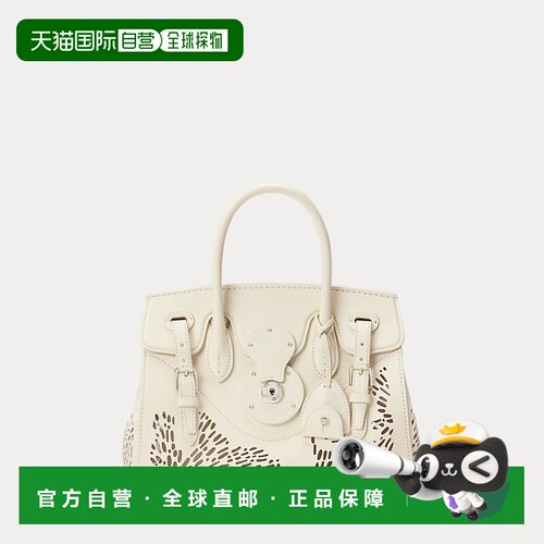 自营欧洲直邮Ralph Lauren拉夫劳伦 Soft Ricky 27女士镂空小手提