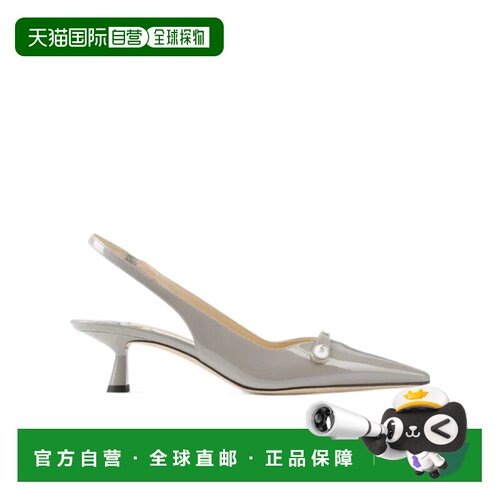 Jimmy Choo 漆皮露跟高跟鞋 AMITA45PAT 【付后1h可退】