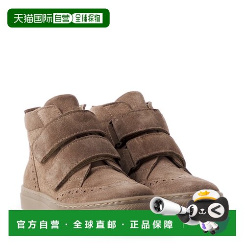香港直邮Pepe 女童 绒面革靴子童鞋童装 beige米色 舒适时尚
