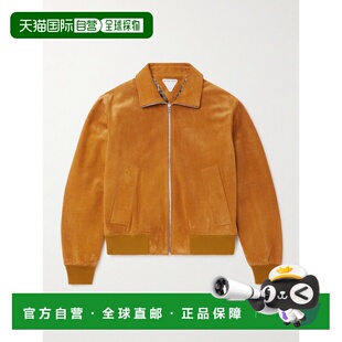 葆蝶家 Veneta 男士 长袖 785 1h可退 拉链皮夹克 Bottega