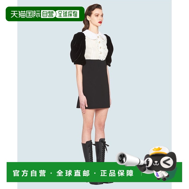 【99新未使用】香港直邮Miu Miu 纽扣连衣裙 MF43041TF6