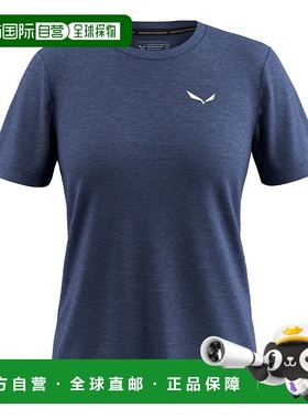 自营欧洲直邮Salewa沙乐华 Eagle Minilogo 美利奴羊毛女款T恤