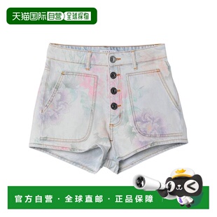 香港直邮Sandro 女士 牛仔短裤 blue蓝色 舒适时尚