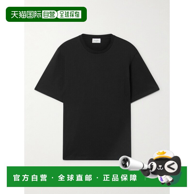 1h可退 Saint Laurent 圣罗兰 女士 棉针织T恤 849738Y38