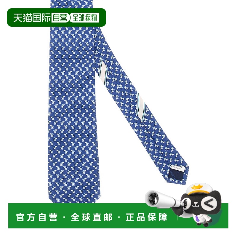 欧洲直邮ferragamo 男士 领带