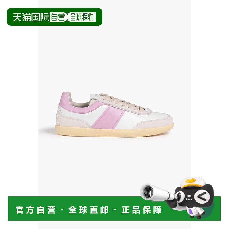 1h可退 香港直邮TOD'S 托德斯 女士 皮质绒面革运动鞋 XXW68C0DP3
