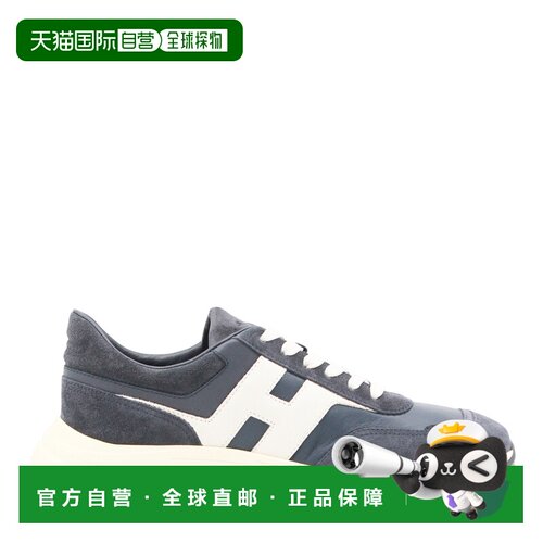 1h可退 香港直邮HOGAN 男士专项运动鞋 HXM5630FR30UHG826E CO 黑