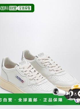 1h可退 香港直邮AUTRY 女士 Medalist 运动鞋(白/银) AULWLL05