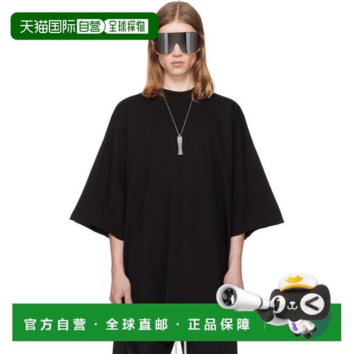 1h可退 香港直邮rick owens 瑞克 欧文斯 男士 黑色 Tower Tommy