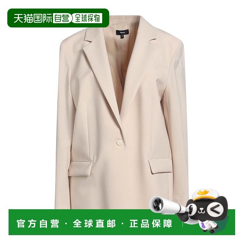 香港直邮THEORY 希尔瑞 女士 西装外套 beige米色 舒适时尚