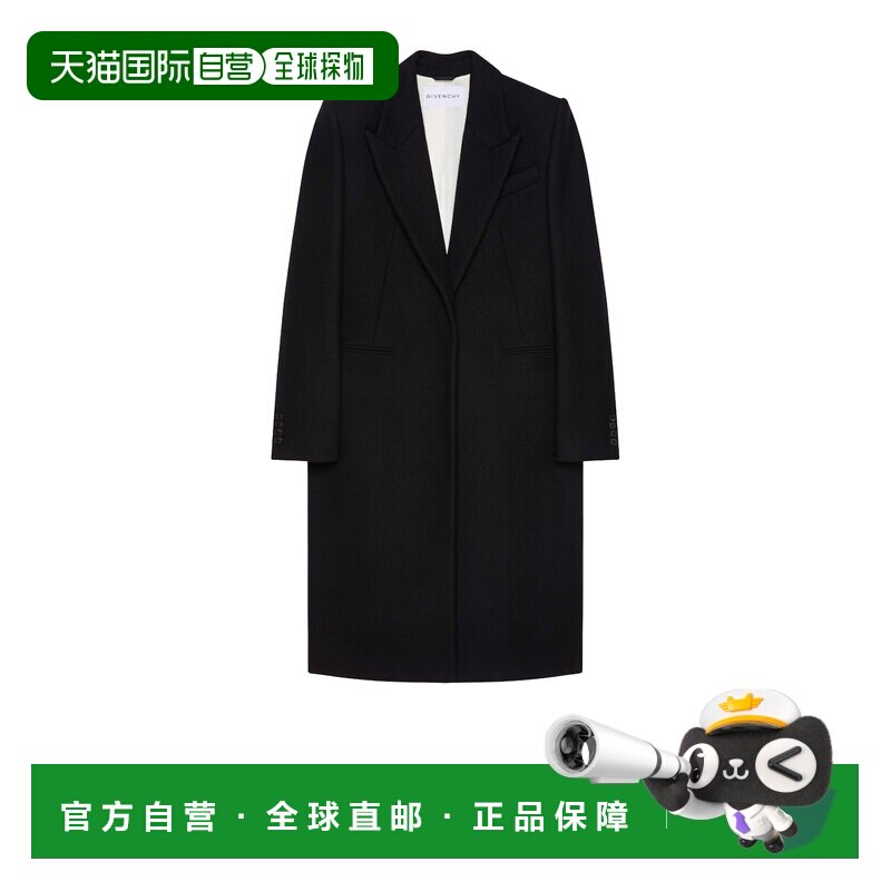 1h可退 香港直邮GIVENCHY 女士大衣 BWC0DZ15X2001 SS2026 黑色
