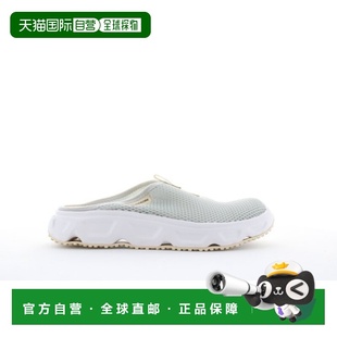 自营欧洲直邮SALOMON REELAX女士珍珠蓝/白色网布恢复体力拖鞋