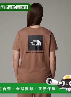 自营欧洲直邮北面Redbox 女式休闲T恤TheNorthFace新款