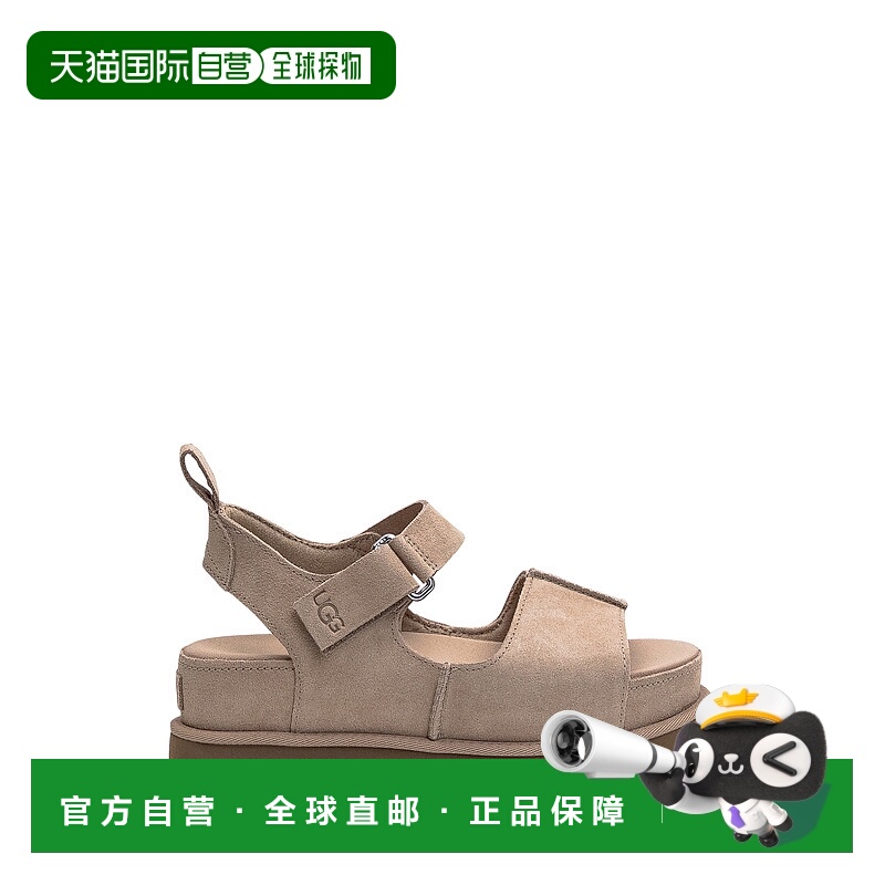 1h可退 香港直邮Ugg 女士 绒面凉鞋 1167356 beige米色 舒适时尚