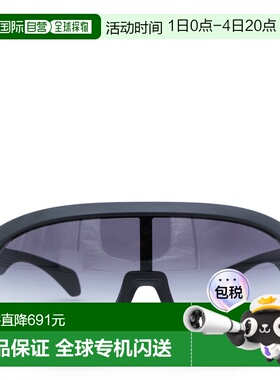 1h可退 香港直邮Moncler 盟可睐 女士 黑色对比色椭圆形太阳眼镜