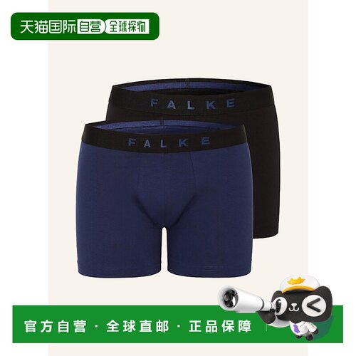 香港直邮FALKE 男士内裤 100170886713001 CO 蓝色 2-pack boxer