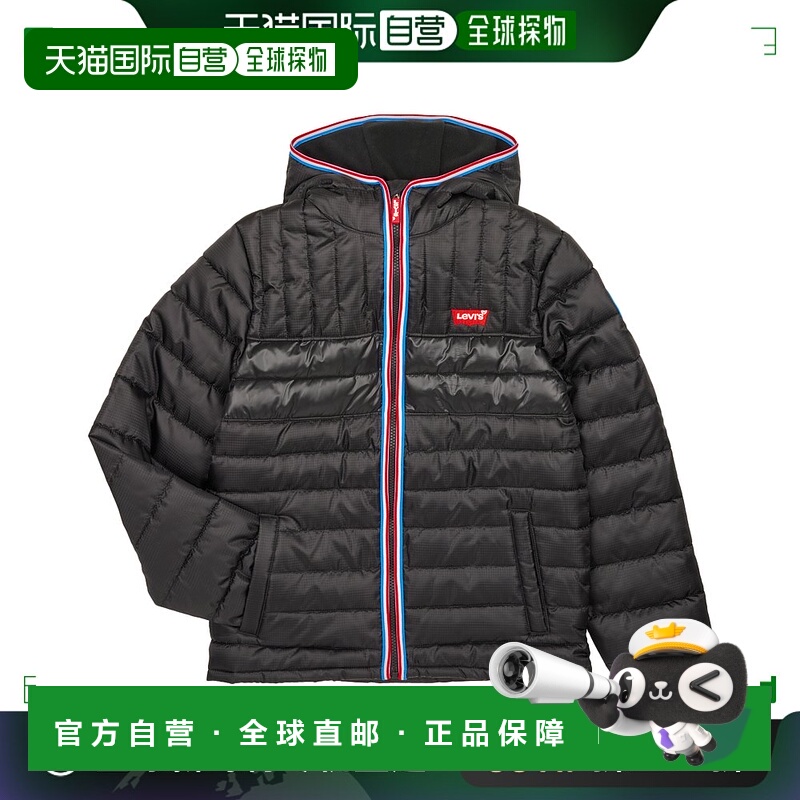 欧洲直邮Levi's 李维斯 COLORBLOCK PUFFER 男童装羽绒服/棉服 9E